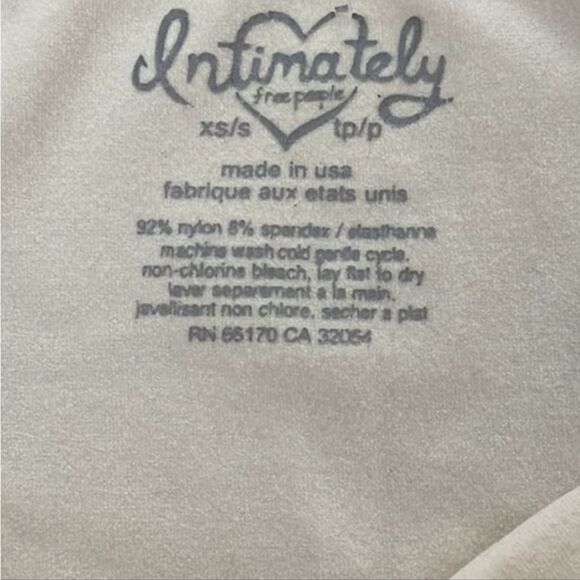 *** SALE FREE PEOPLE Seamless Mini Slip/Dress  in Ivory **IR** - Picture 10 of 11